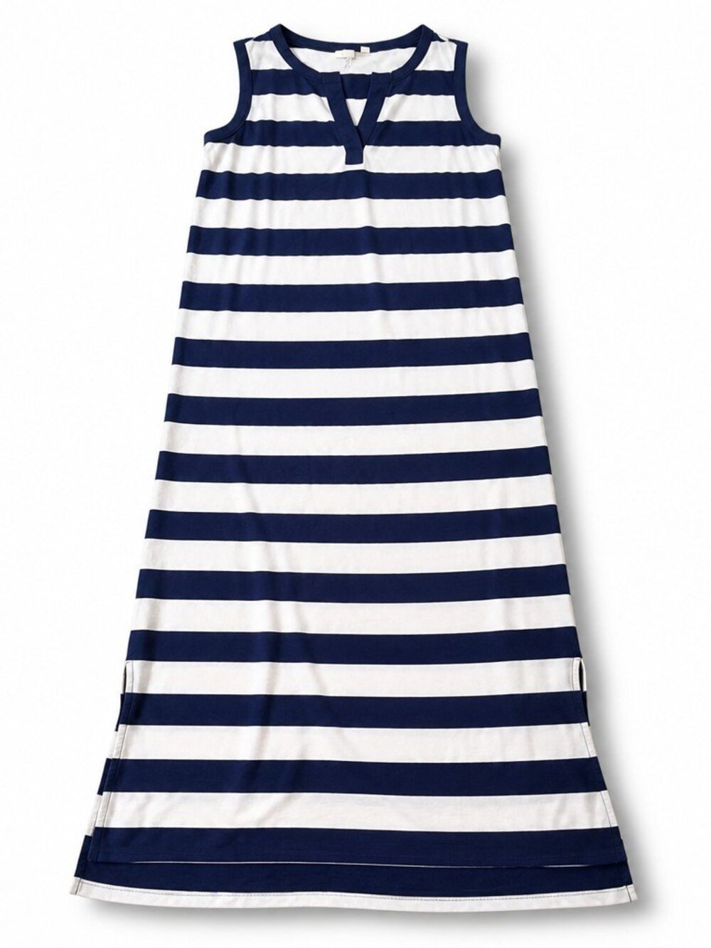 Gap Blue and White Striped Maxi Summer Dress